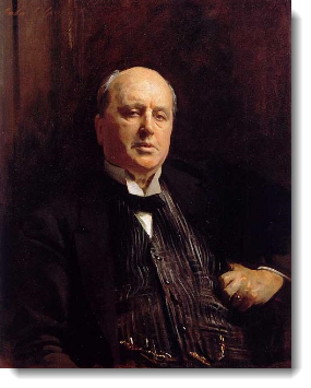 John Singer Sargent portrait of Henry James